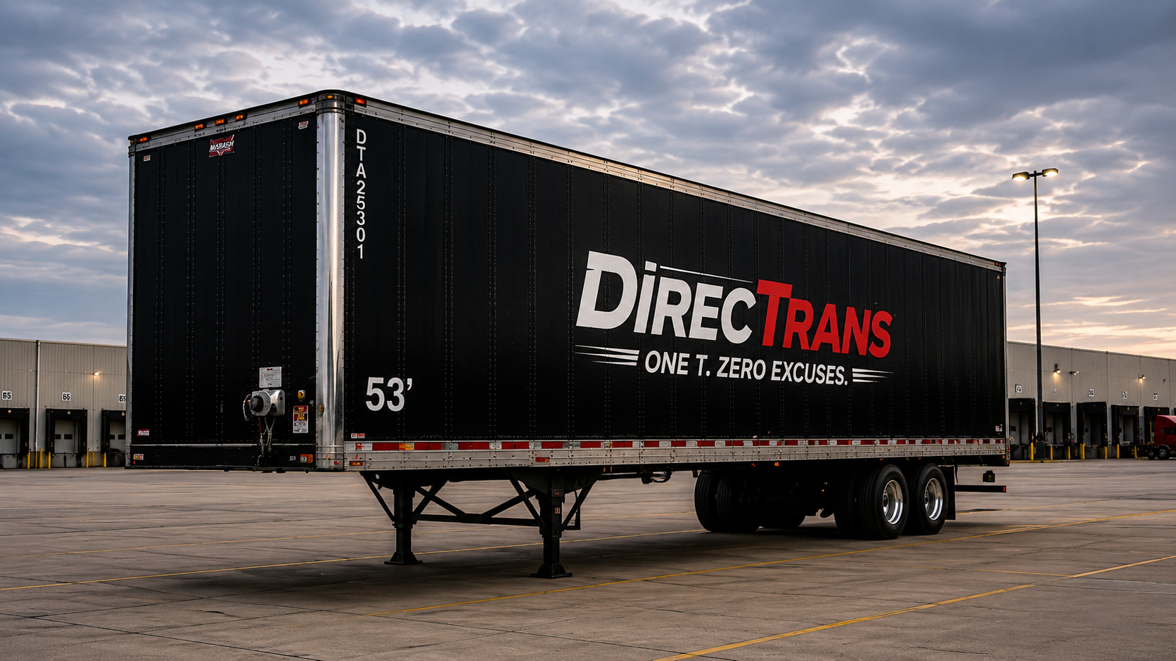 53ft Dry Van Trailer